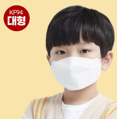 Korean FDA Certified KF94 Respirator Mask - A New York Times Top Pick (Adult L/M/S-Kids Size)
