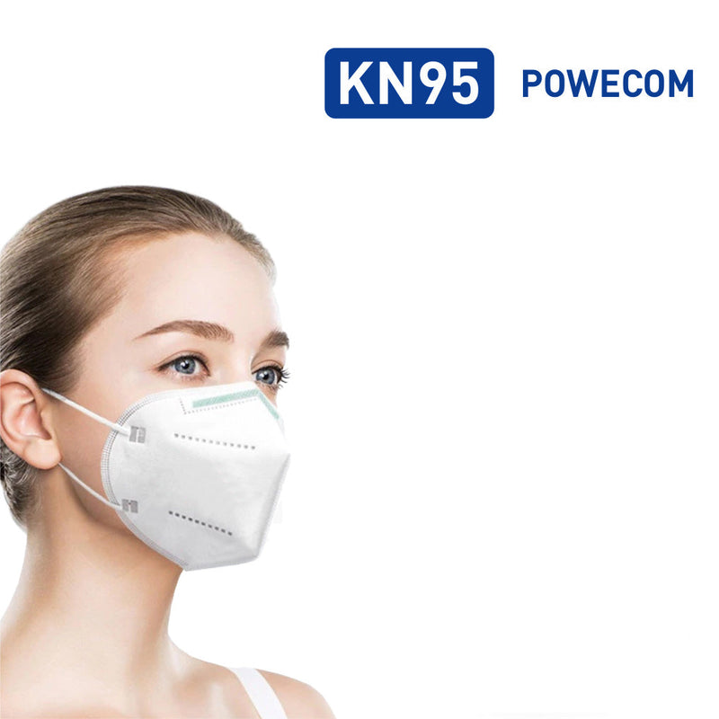 "Merkel" CDC Tested Powecom 99% Filtration KN95 Respirator Face Masks -Full Case Bulk